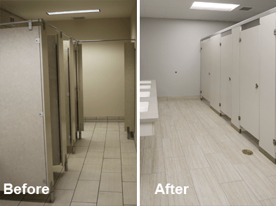 Fox World Bathrooms Before & After